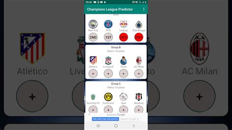 predicción champions league 2022 simulador.